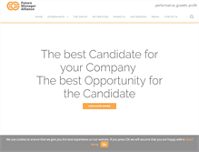 Tablet Screenshot of futuremanageralliance.com